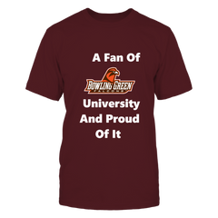 A Fan Of Bowling Green University And Proud Of It