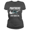 Image of Panthers Just Hate Us T-shirt, Panthers Just Hate Us Hoodies