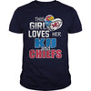 Image of Girl Loves And Chiefs TShirt
