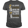 Image of I Will Support Steelers TShirt