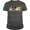 Image of Love Tshirt VIRGINIA CAVALIERS