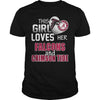 Image of Girl Loves Falcons And Crimson Tide TShirt