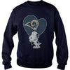 Image of I Love Rams Team TShirt