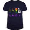 Image of Liberty Guns Beer Trump Support T-shirts Funny Parody LGBT Republican T-Shirt
