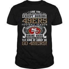 i love you fan 49ers