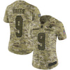 Image of Women's New Orleans Saints Drew Brees Camo Jersey 2018 - 2019