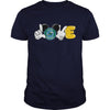 Image of Love Tshirt TULANE GREEN WAVE