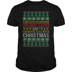 Christmas Job 2nd Grade Teacher Ugly Xmas Sweater