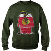 Image of CLe-Ice-hockey-Sleep-Snoopy-Chicago-Blackhawks