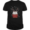 Image of Cat Reindeer Funny Cat T Shirt