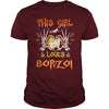Image of This Girl Loves Borzoi Halloween