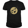 Image of Disney Peter Pan Darling Kids Flying Moon Silhouette TShirt
