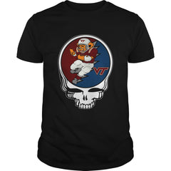 Grateful Dead Tshirt Virginia Tech Hokies