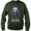 Image of NO ONE WANTS TO PLAY WITH ME - HAPPY HALLOWEEN TSHIRT