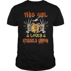 This Girl Loves Brussels Griffon Halloween