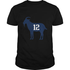 Goat Tb12 Tom Brady Exclusive T-Shirt T-shirt