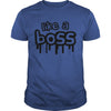 Image of Like A Boss Funny Comic Style Graffiti TShirts