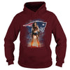 Image of CG-sport-wonder woman-football-New England Patriots