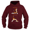 Image of Inhale Exhale Funny Dog Graphic Tee