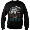 Image of This Girl Loves her Giants And Jets TShirt