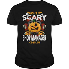 SHOP MANAGER Scary Halloween