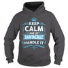 Image of Keep calm SANTACRUZ, SANTACRUZ tshirt