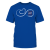 Image of Infinite Heart - Wisconsin Stout Blue Devils