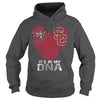 Image of 49ers  Trojans Its In My DNA TShirt