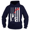 Image of Duck Hunting Nation Flag T-Shirt