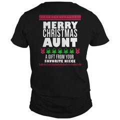 Christmas - Merry Christmas Aunt A Gift