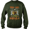 Image of This Girl Loves Buffalo Halloween