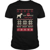 Image of GIANT SCHNAUZER CHRISTMAS WOOF WOOF WOOF SWEATER