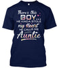 Image of HE CALLS ME AUNTIE - BEST AUNT SHIRTS !
