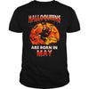 Image of HALLOQUEENS ARE BORN IN MAYT SHIRT