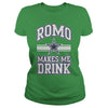 Image of Romo Cowboys Makes Me Drink TShirt