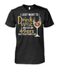 Image of San Francisco 49ers I Just Want To Drink Wine And Watch My 49ers Beat Your Team's Ass Apparel 2018