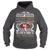 Image of i love you fan 49ers