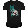 Image of Halloween - Scary Halloween Cat T-Shirt For Women