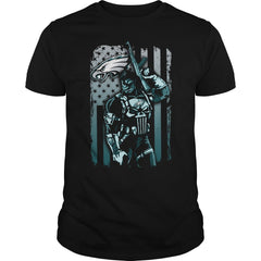 Eagles Flag Punisher Tshirt, Eagles Flag Punisher Hoodies