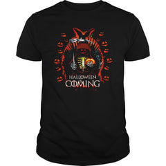 HALLOWEEN IS COMING T-SHIRT HALLOWEEN COSTUME GIFT