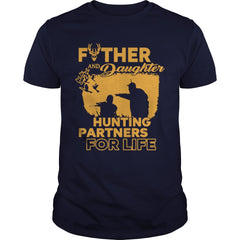 Father And Daughter Hunting Partners T-Shirt_1