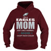 Image of Iam A Eagles Mom TShirt