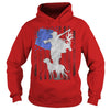 Image of arizona Deer Hunting US Flag shirt