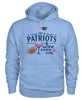 Image of New England Patriots I'm a Patriots and Wine kinda girl T-shirt