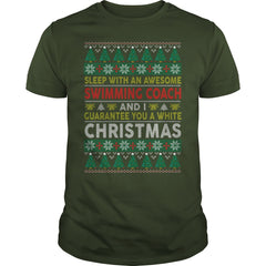 Christmas Job SWIMMING COACH Ugly Xmas Sweater