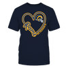 Image of Los Angeles Rams - Dickerson - Heart Script