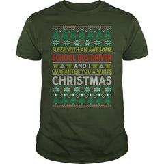 Christmas Job SCHOOL BUS DRIVER Ugly Xmas Sweater