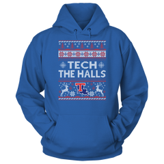Tech The Halls (Ugly Christmas Sweater) - Louisiana Tech Bulldogs