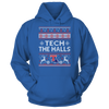 Image of Tech The Halls (Ugly Christmas Sweater) - Louisiana Tech Bulldogs