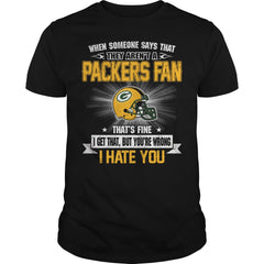 when someone says that  packers